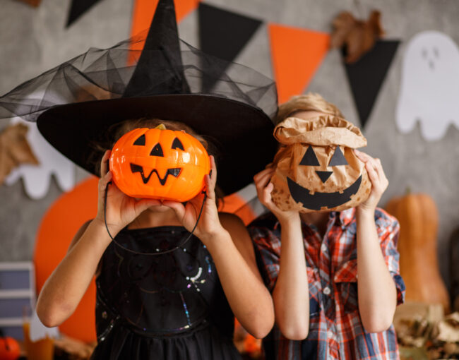 halloween terasa zimná záhrada